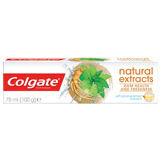 colgate natural extracts 75 ml