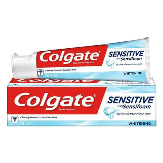 colgate sensifoam toothpaste